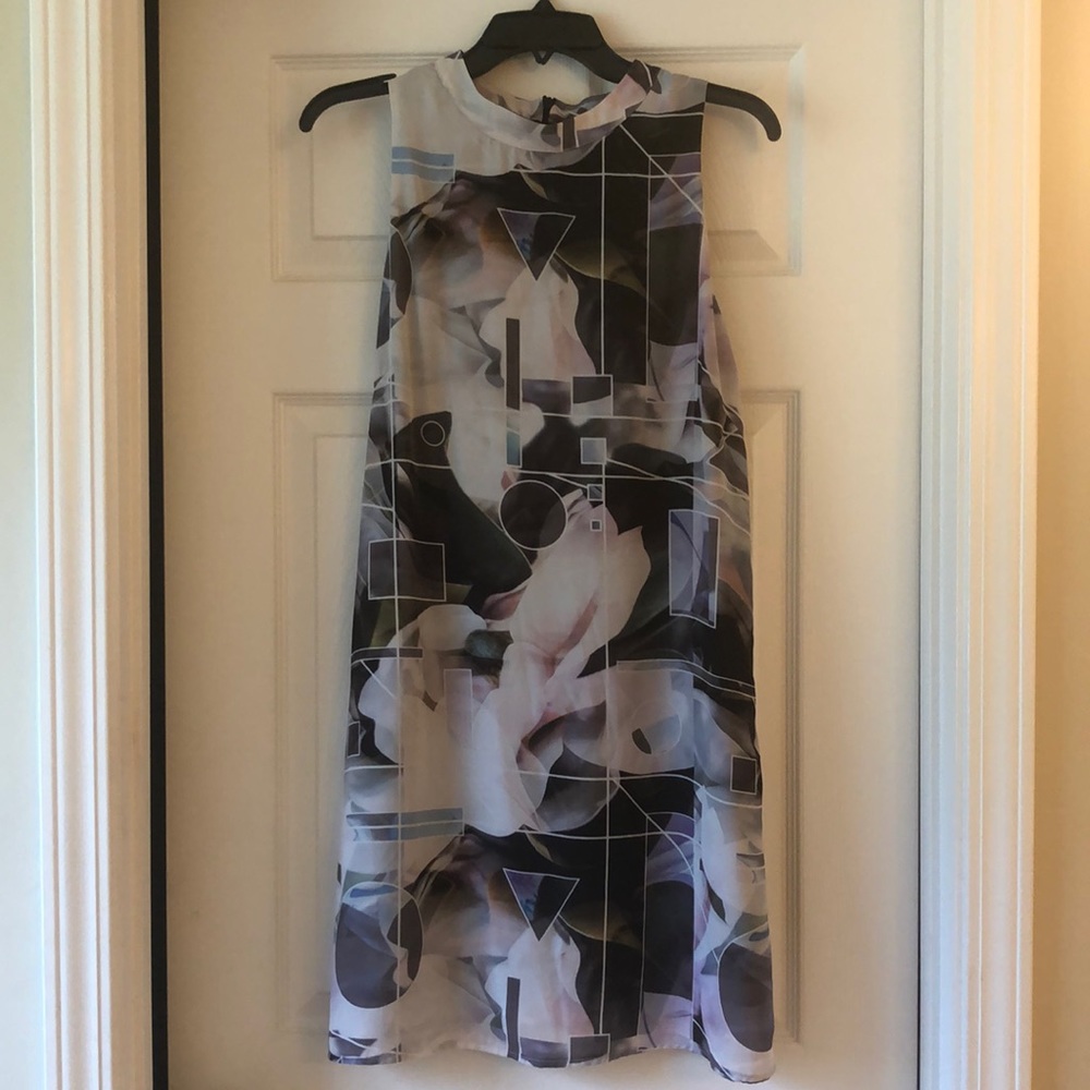 Multi print dress